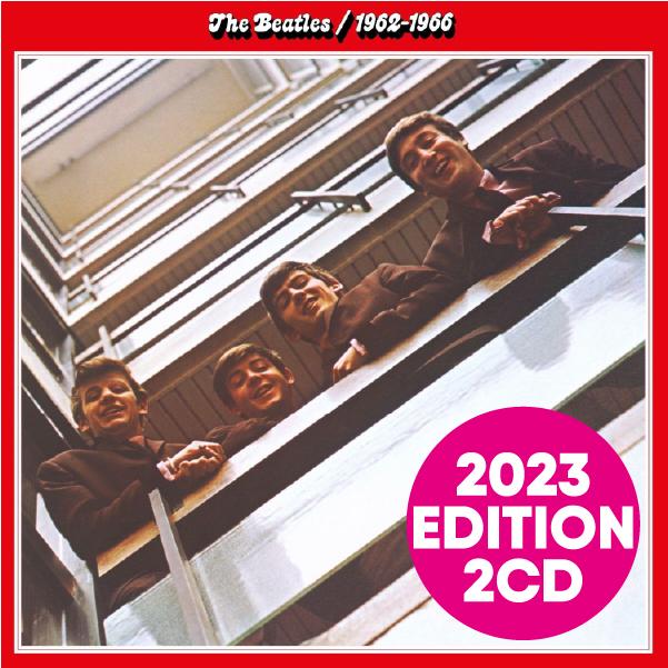 ビートルズ CD アルバム 赤盤 THE BEATLES 1962-1966 2023年
