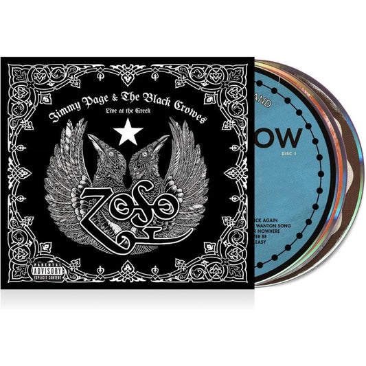 ジミーペイジ & ブラッククロウズ CD アルバム JIMMY PAGE & THE BLACK CROWES LIVE AT THE GREEK 25周年デラックスエディション 3枚組 輸入盤 ジミー・ペイジ ブラック・クロウズ