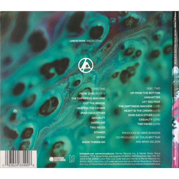 リンキンパーク CD アルバム LINKIN PARK FROM ZERO デラックス盤 2枚