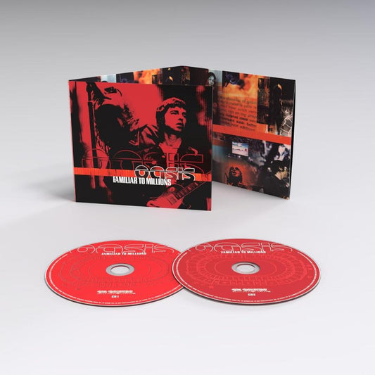 オアシス CD アルバム OASIS FAMILIAR TO MILLIONS 全18曲 2枚組 輸入盤