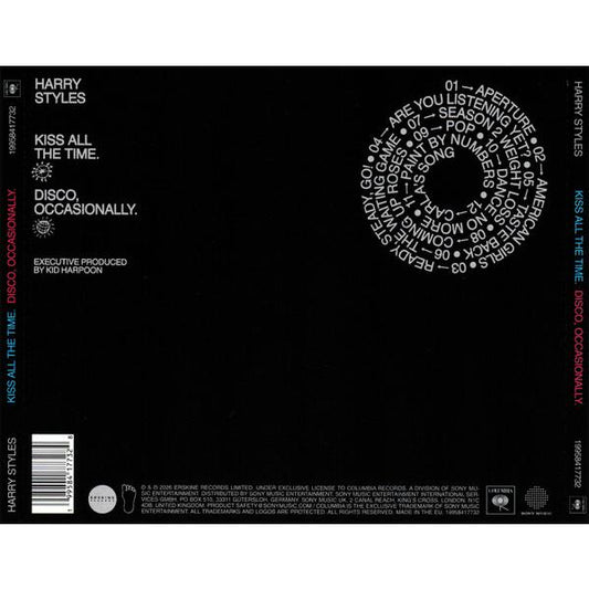 ハリースタイルズ CD アルバム HARRY STYLES KISS ALL THE TIME. DISCO, OCCASIONALLY. 輸入盤 ハリー・スタイルズ